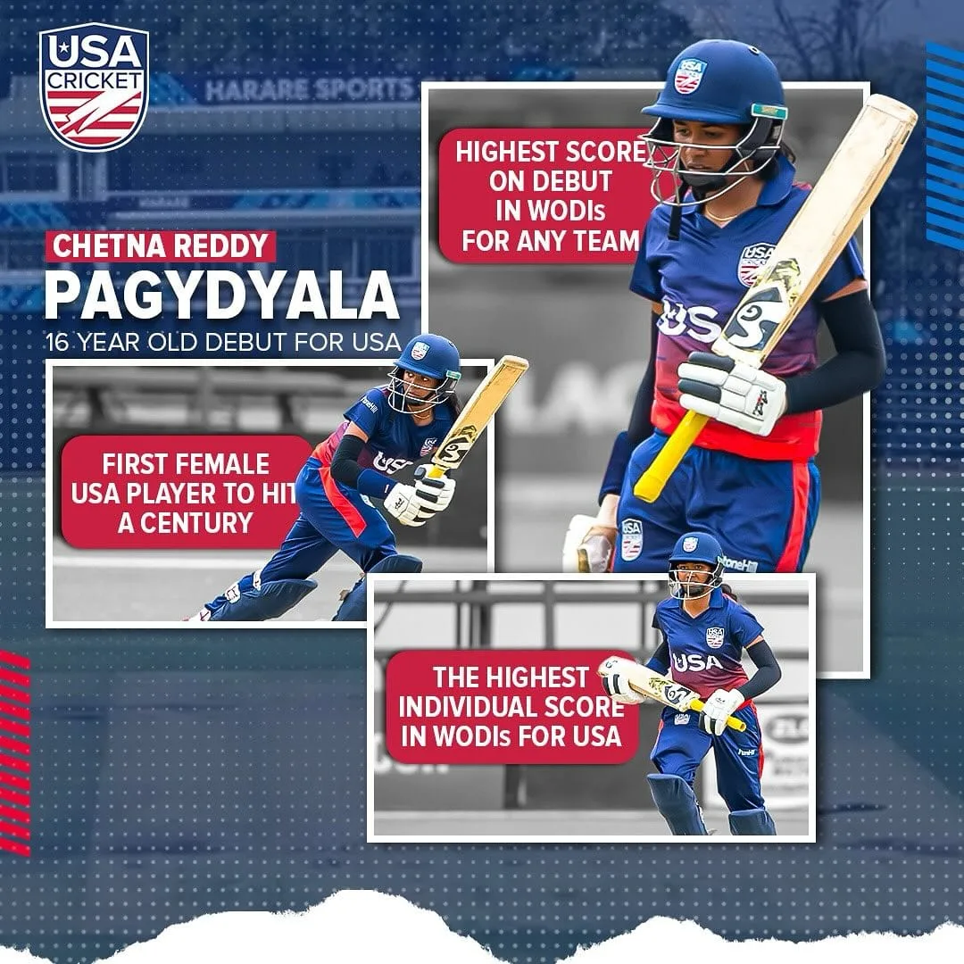 Chetna Record Breaking Innings