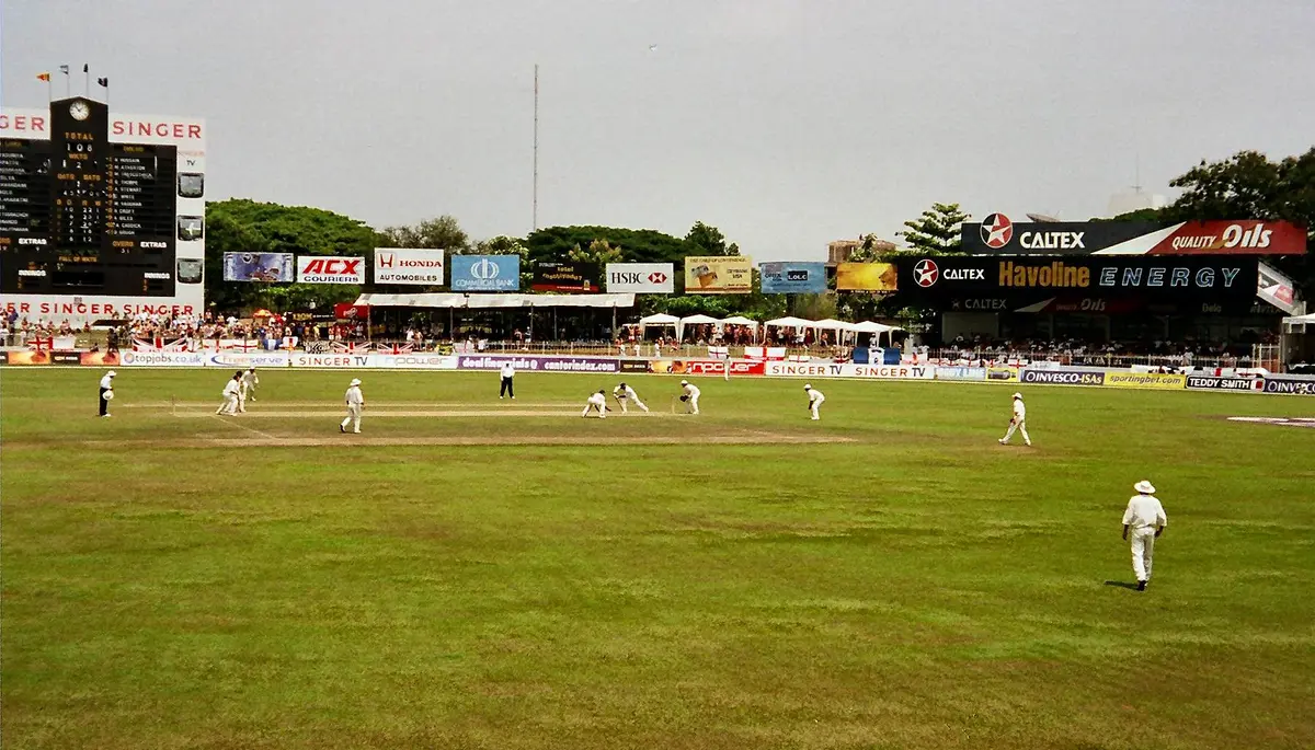 Test cricket at the Sinhalese Sports Club ground, Colombo